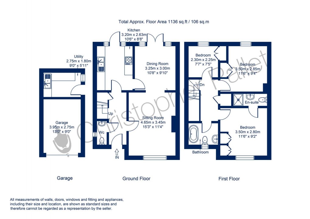 Floorplan for The Pennings, Wendover