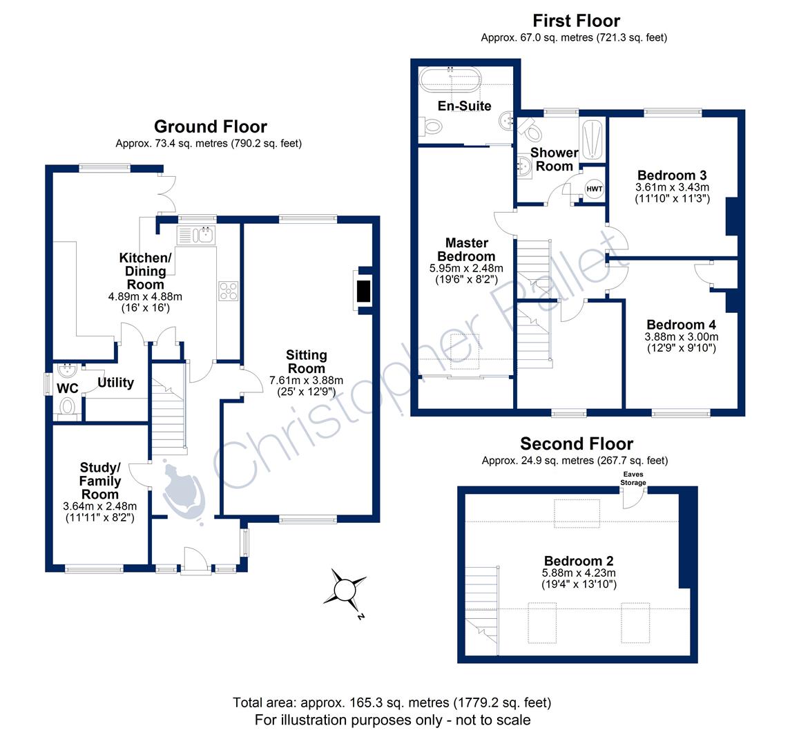 Floorplans For Four Bedroom Village Home