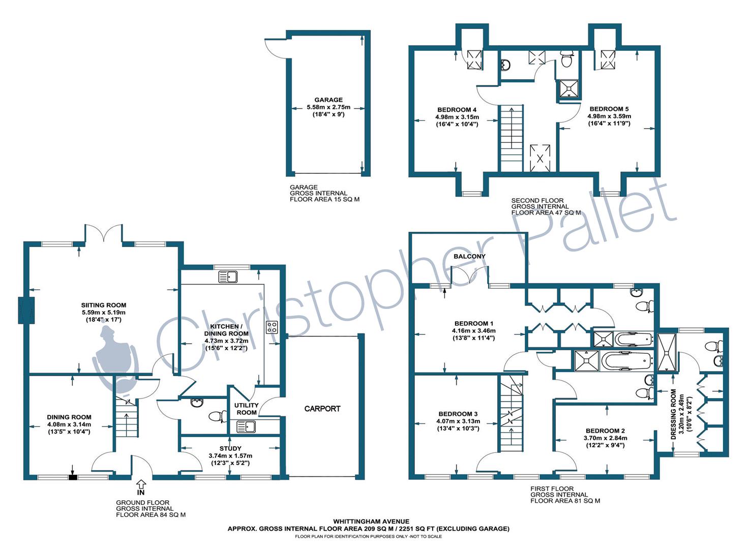 Floorplans For Immaculate 5 Bedroom Family Home