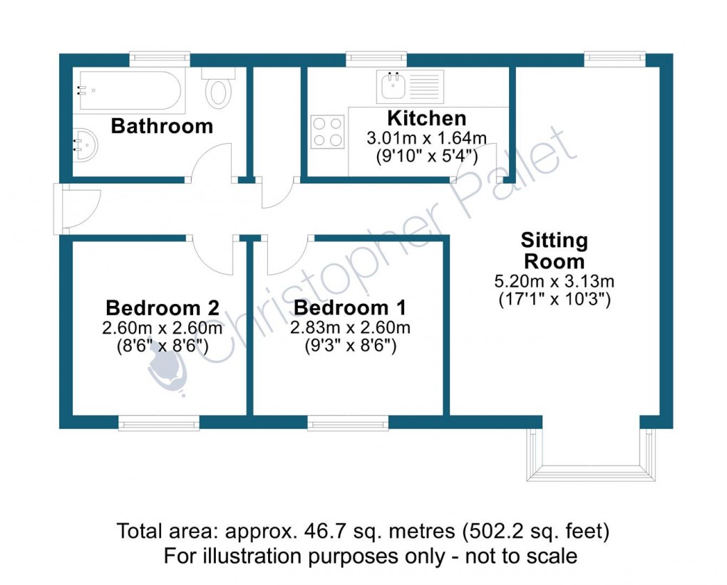 Floorplan for Central Wendover