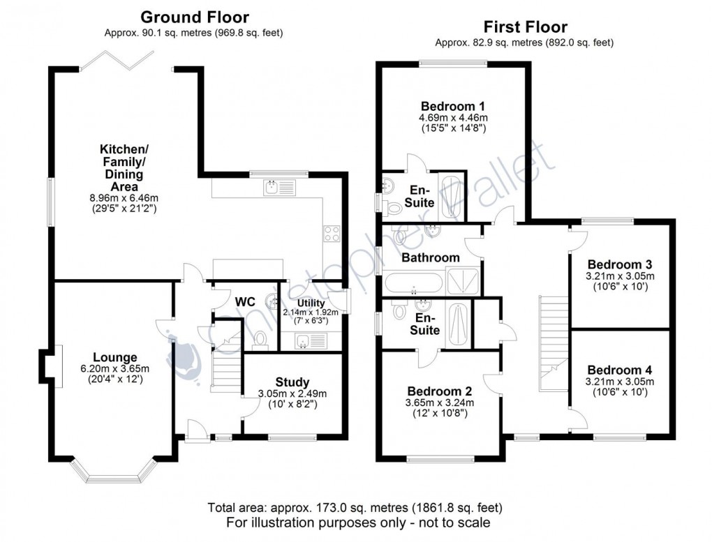 Floorplan for BRAND NEW - FOUR BEDROOM FAMILY HOME
