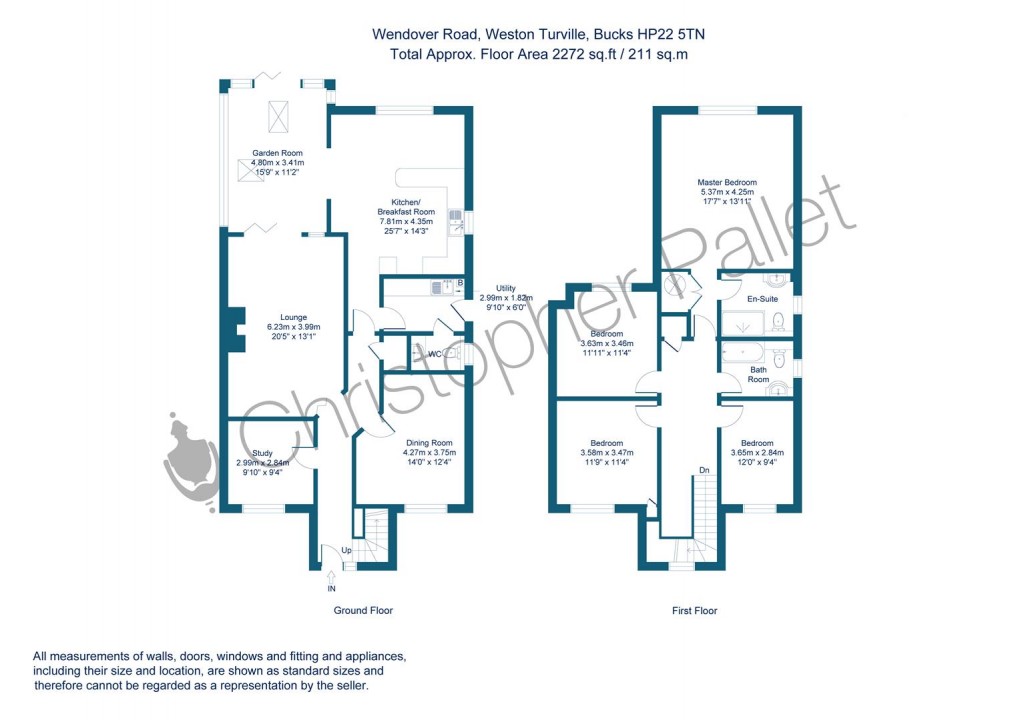 Floorplan for Wendover Road, Weston Turville