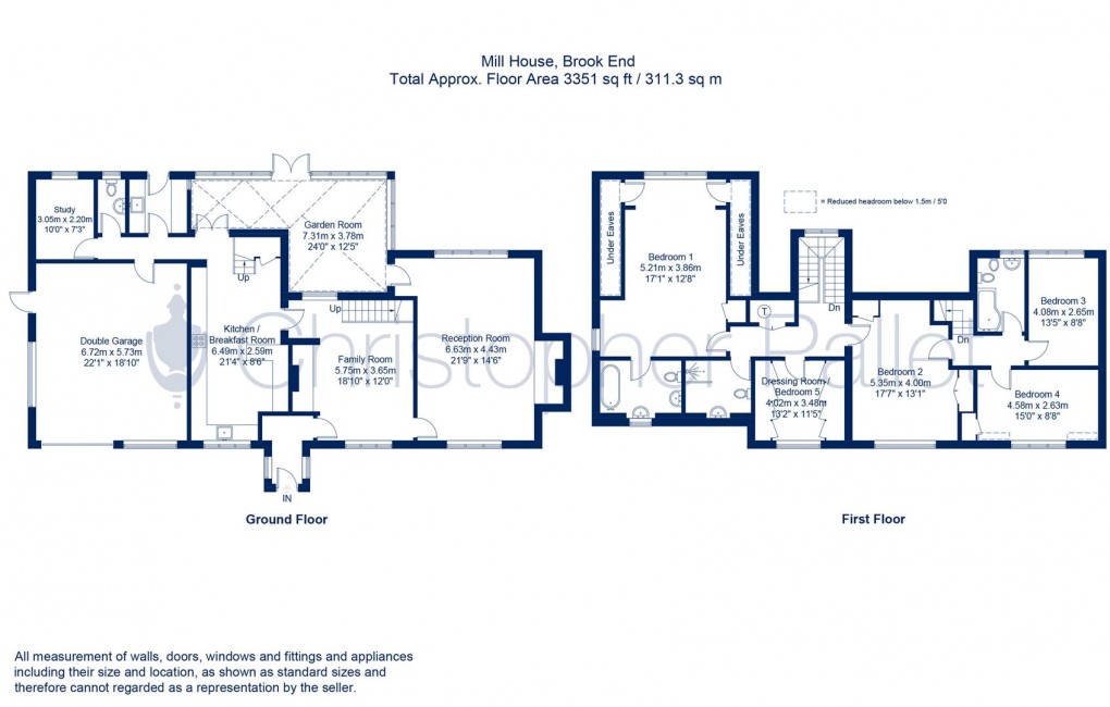 Floorplan for A Stunning Country Residence