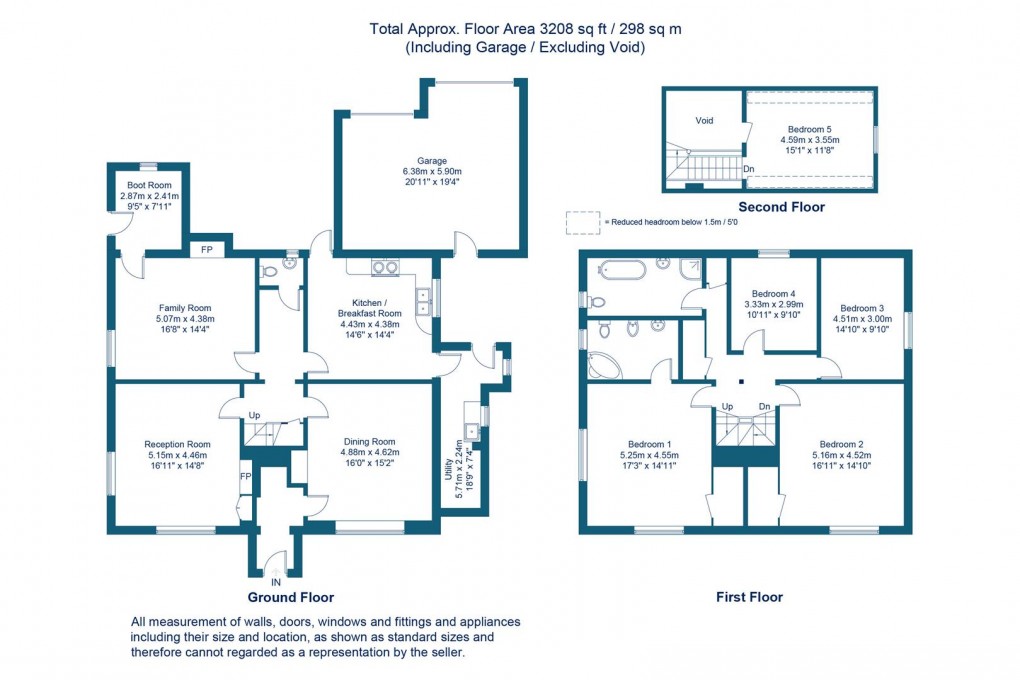 Floorplan for Grade II Listed Family Home