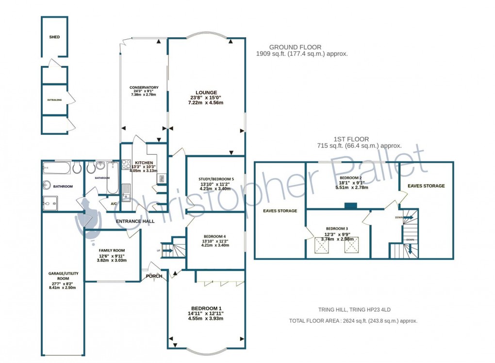 Floorplan for Tring Hill, Tring