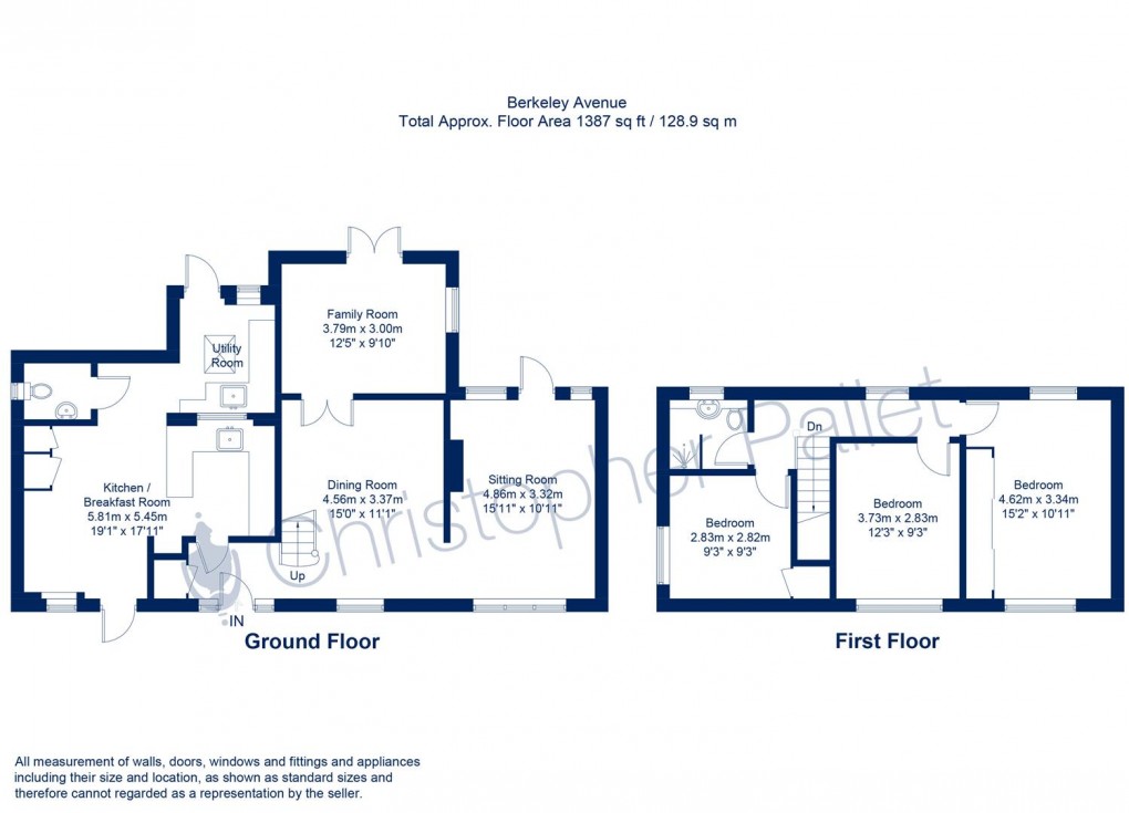Floorplan for Extended Family Home - Berkeley Avenue