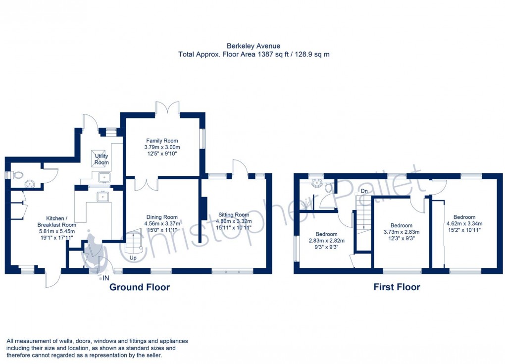 Floorplan for Extended Family Home - Berkeley Avenue