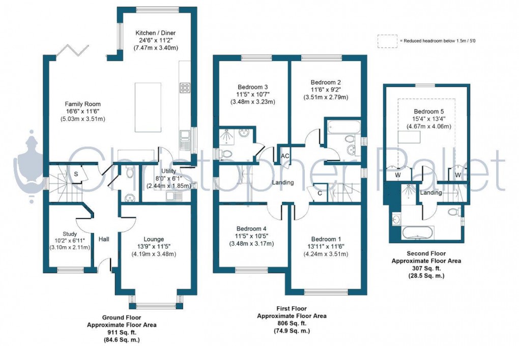 Floorplan for Brand New Executive Home