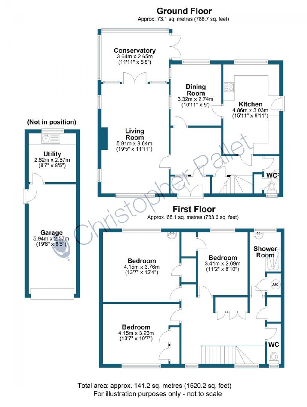 Floorplan for Northumberland Avenue