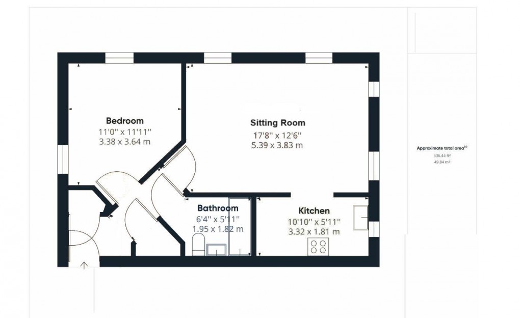 Floorplan for Clivedon Way, Aylesbury