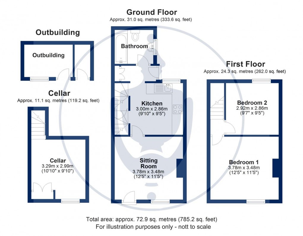 Floorplan for Western Road, Tring
