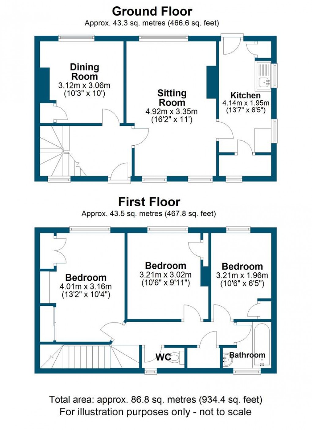 Floorplan for Bierton