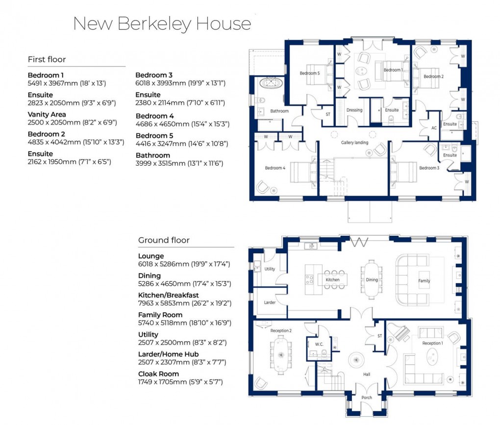 Floorplan for Luxury Village Living - Owlswick