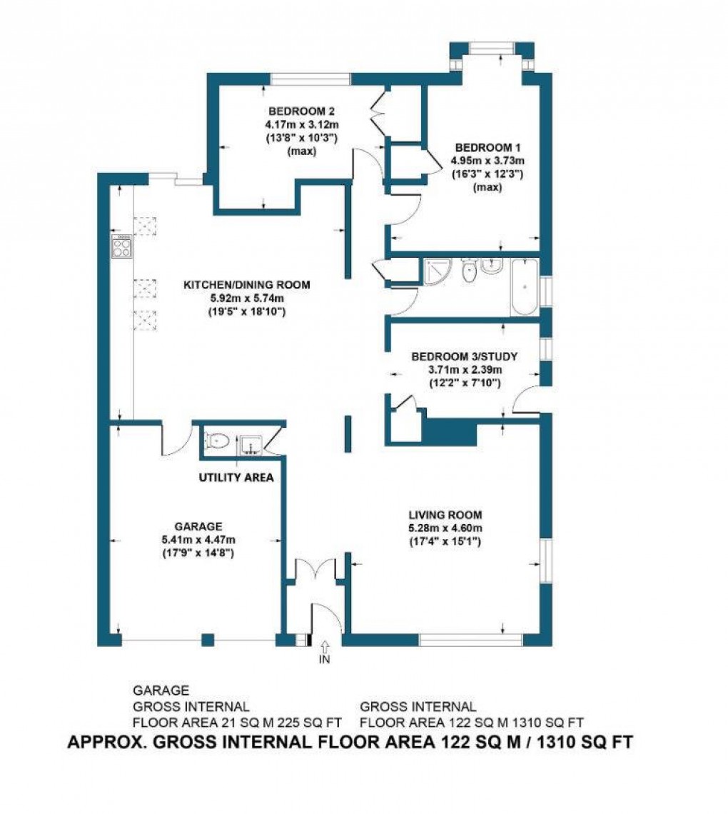 Floorplan for Weston Turville