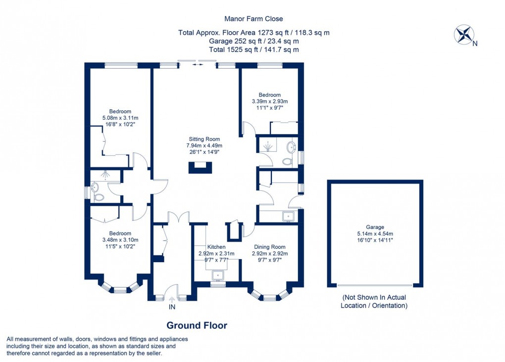 Floorplan for Weston Turville