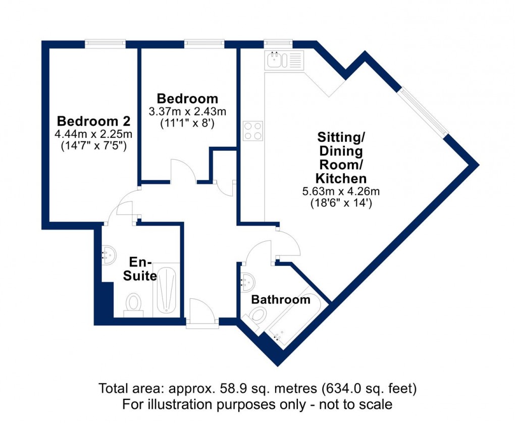 Floorplan for Scarlett Avenue, Wendover
