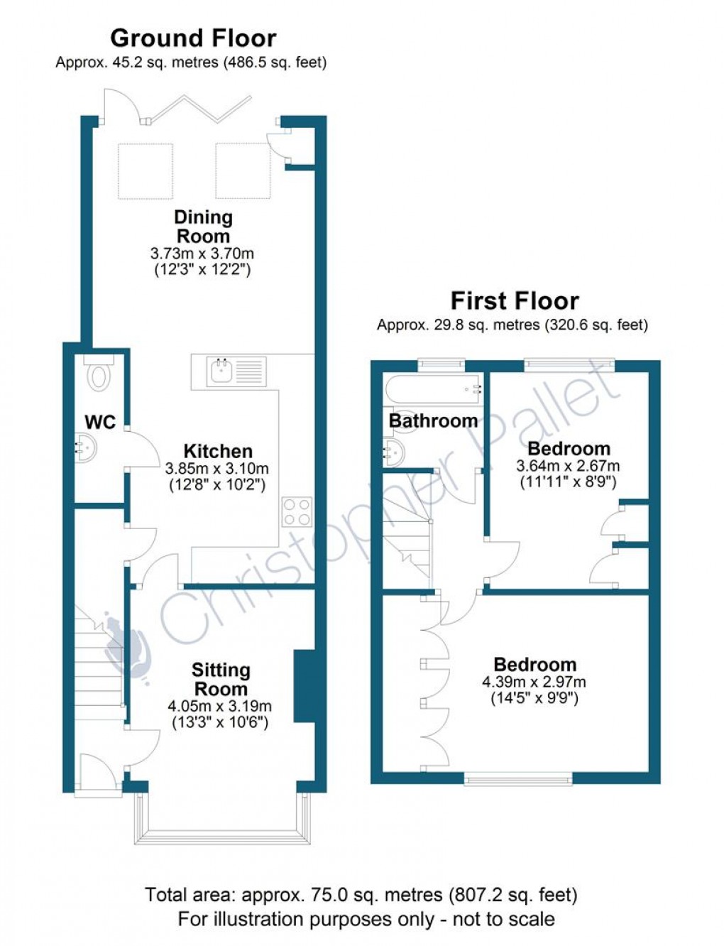 Floorplan for Wendover