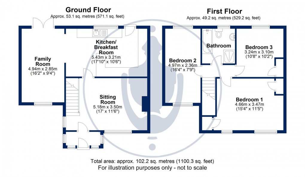 Floorplan for Stunning Countryside Views - Wendover