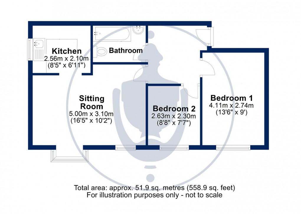 Floorplan for Investment / First time buy - Aylesbury
