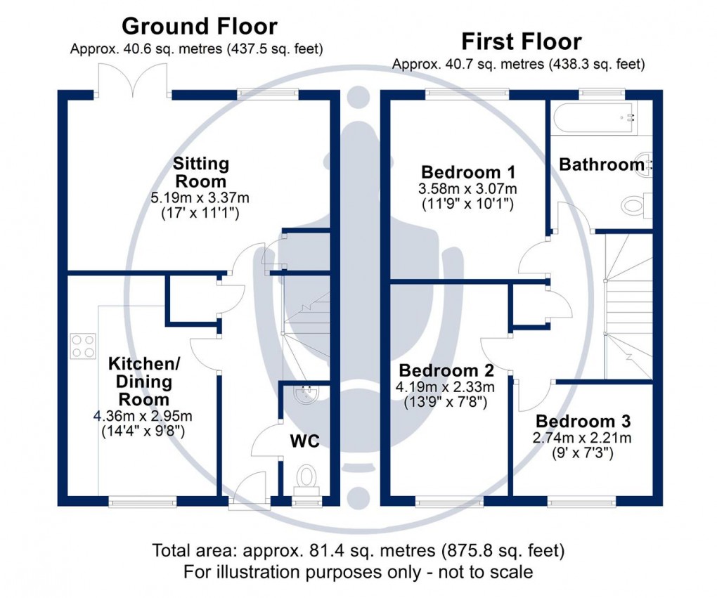 Floorplan for Hammond Street - Aston Clinton