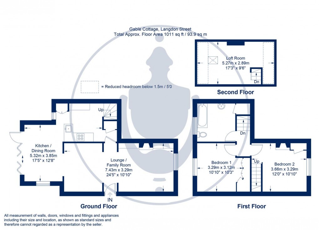 Floorplan for Charming Victorian Home in Tring’s Conservation Area