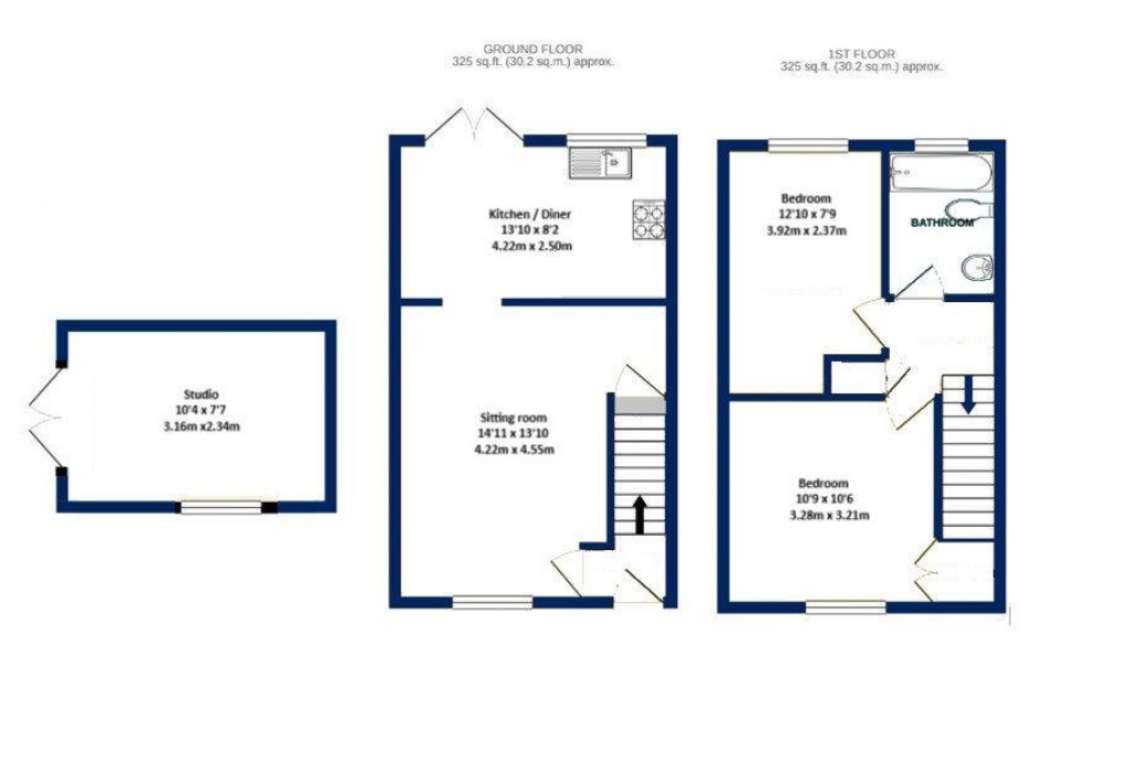 Floorplan for Anton Way, Aylesbury