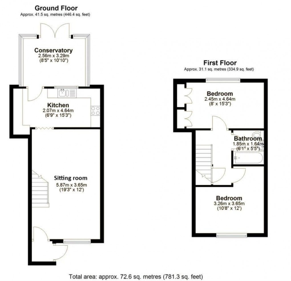 Floorplan for Hawkslade