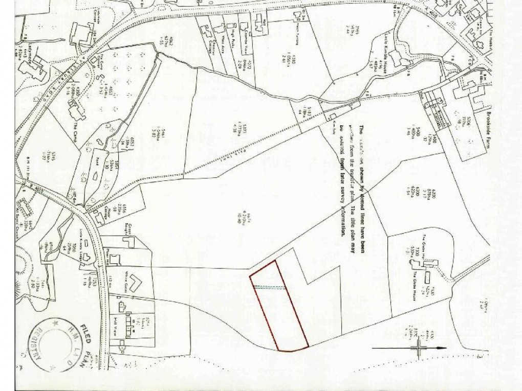 Floorplan for 1.488 acres Land with stables, Little Kimble, Buckinghamshire