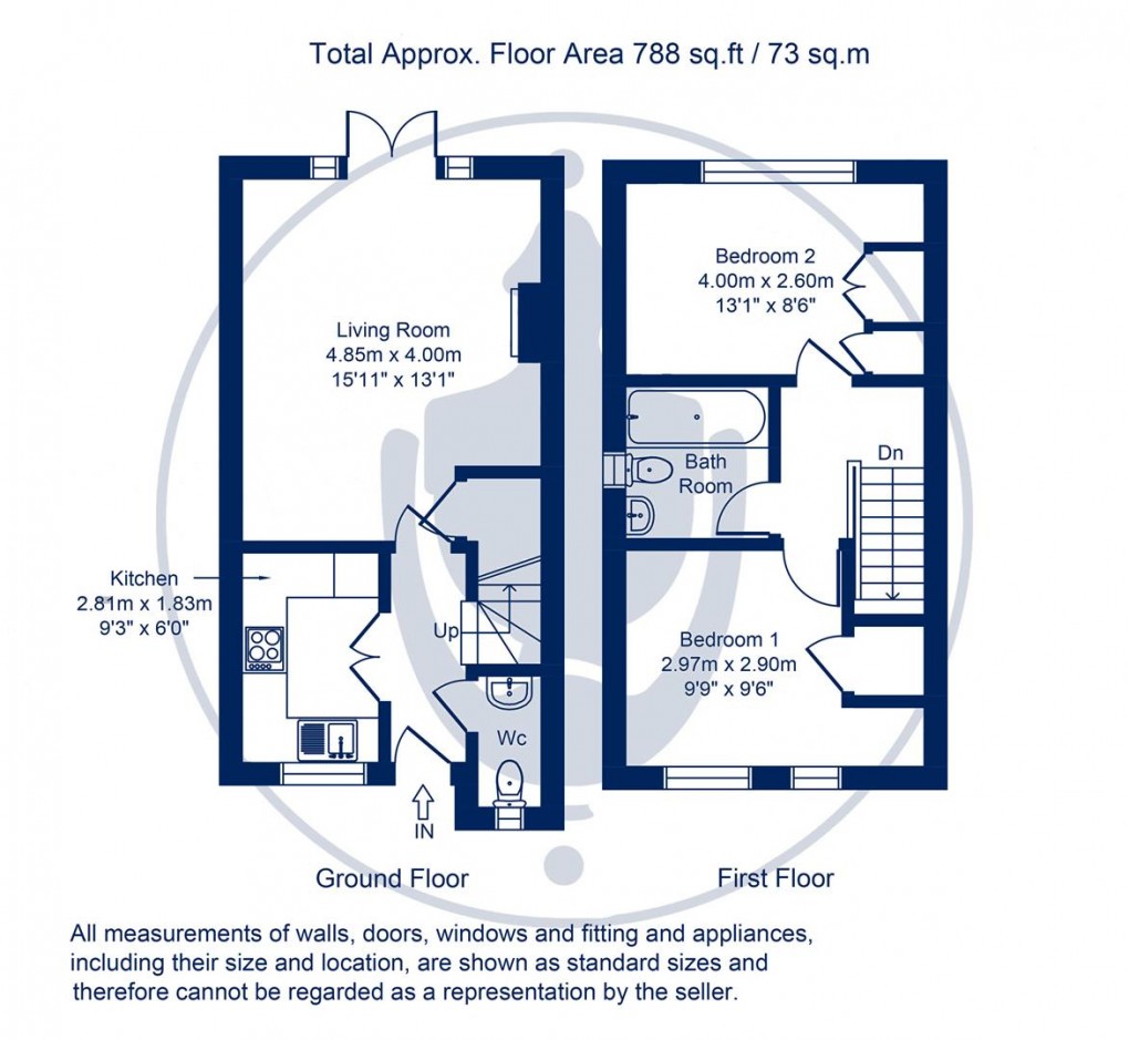 Floorplan for The Pennings, Wendover