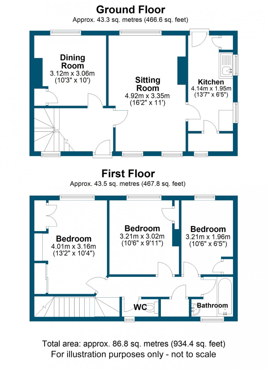 Floorplan for Bierton