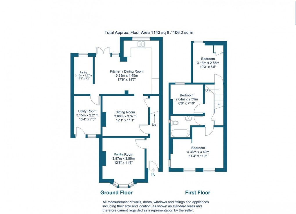 Floorplan for Aylesbury Road, Wendover