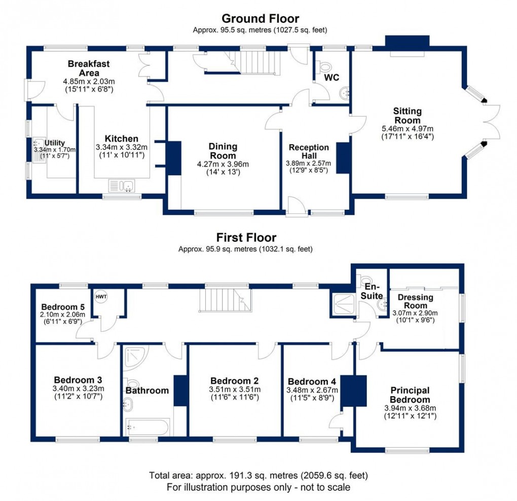 Floorplan for Ellesborough Road, Wendover