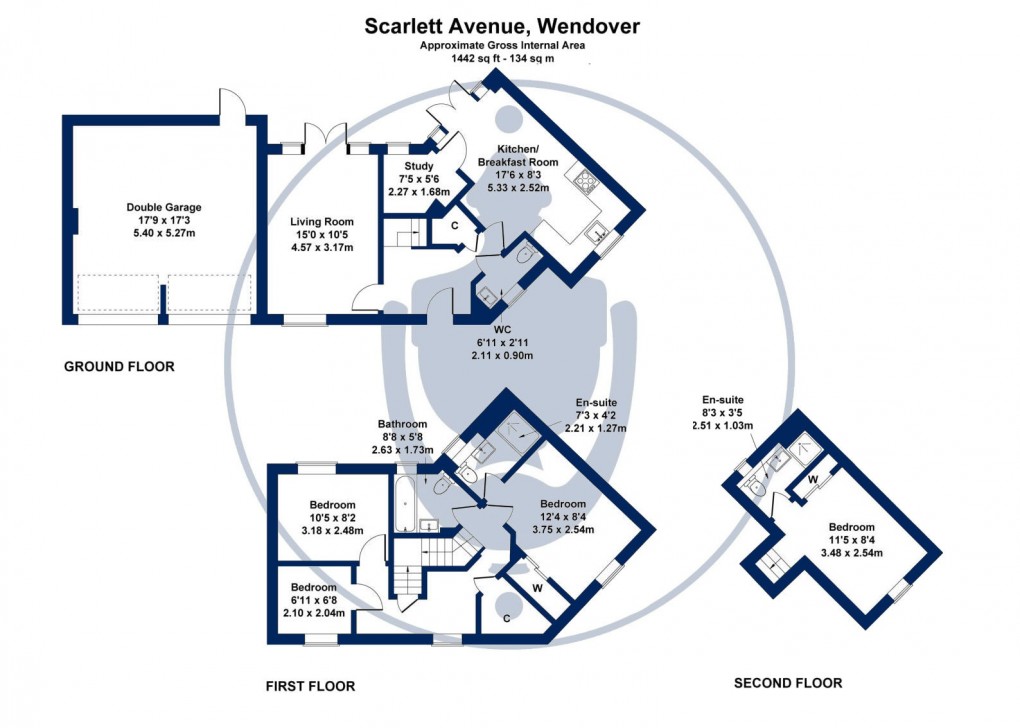 Floorplan for Scarlett Avenue, Wendover