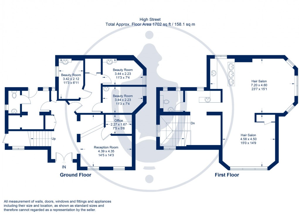 Floorplan for 2 High Street, Wendover, Aylesbury, Buckinghamshire, HP22