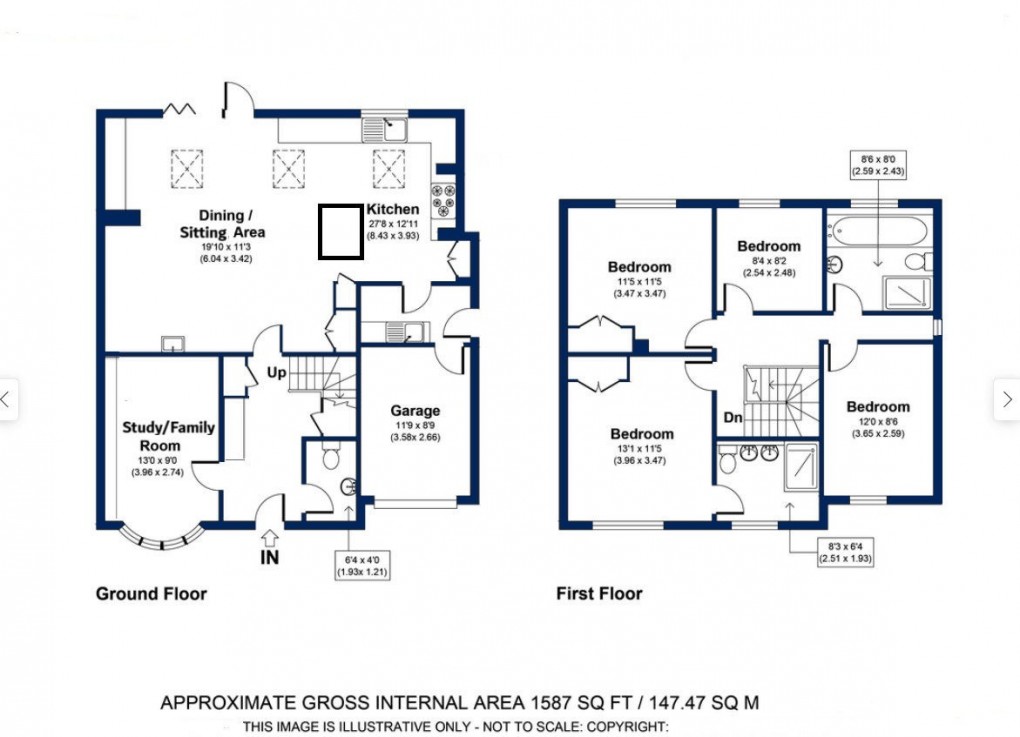 Floorplan for Wendover, Buckinghamshire, HP22