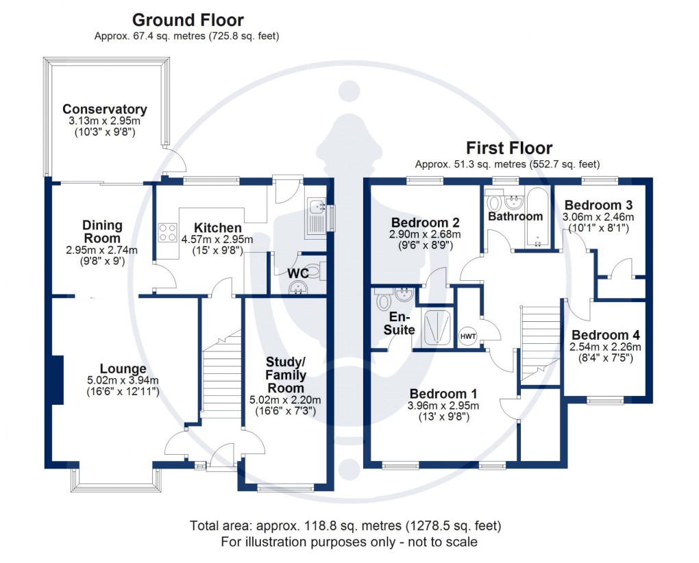 Floorplan for Family Home - Aston Clinton - Viewing Day 1st November