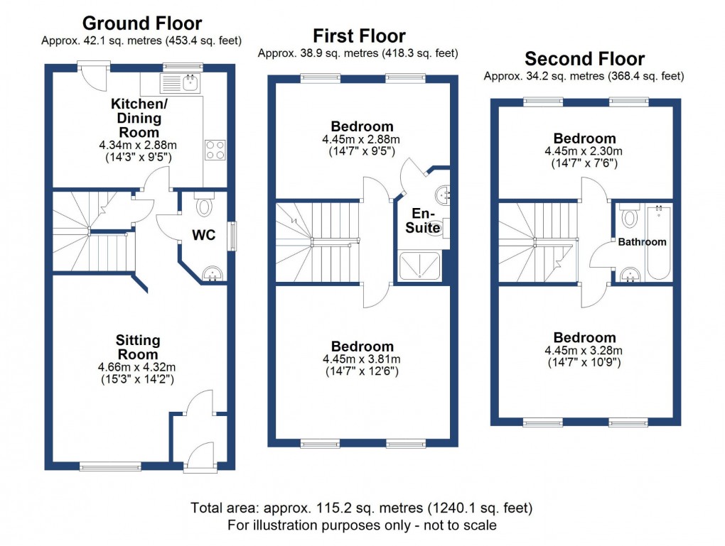 Floorplan for Aston Clinton